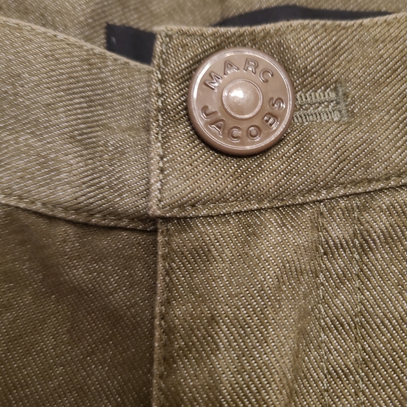 Marc Jacobs Khaki Denim pants size 4 Y2K - Picture 7 of 8